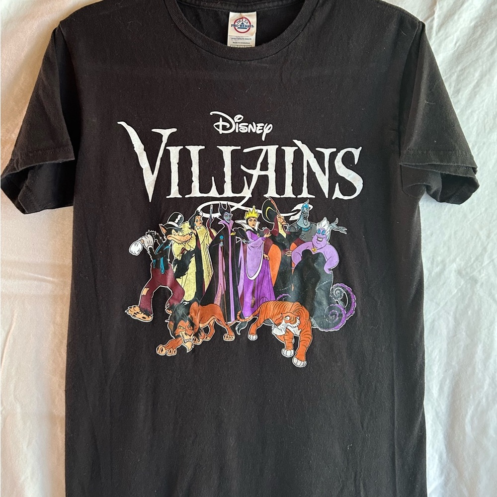 Delta Black Disney Villains Short Sleeve Tee